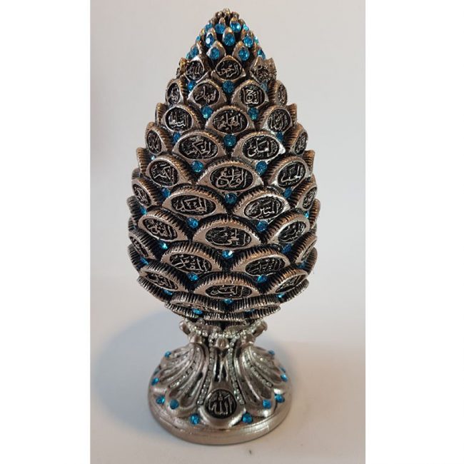 Kozalak Biblo Aqua Blue Taşlama Bronz