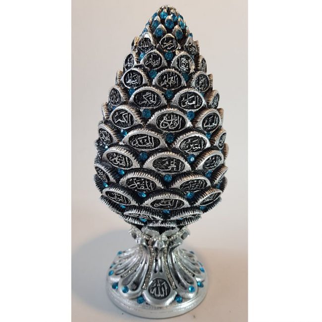 Kozalak Biblo Aqua Blue Taşlama Gümüş